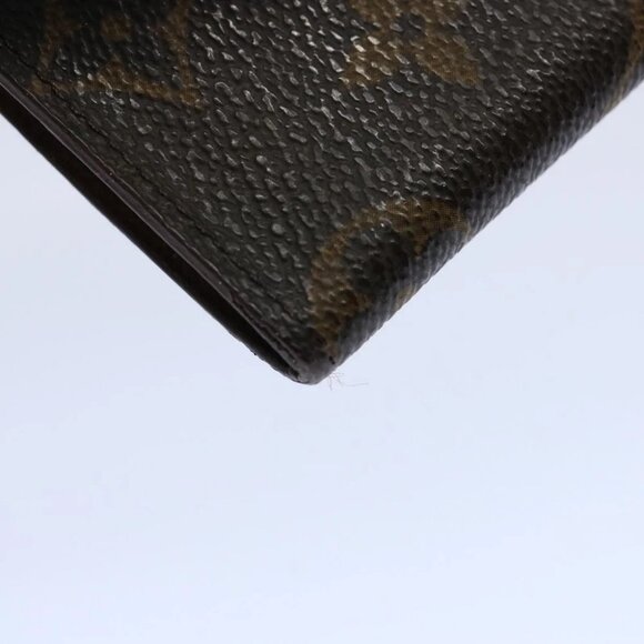 LOUIS VUITTON Monogram Porte Cartes Credit Pression Card Case M60937 Auth 62413 - Picture 8 of 15